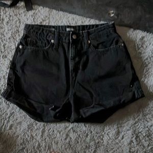 Wild Fable Black Jean Shorts